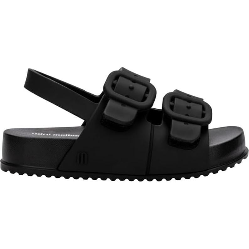Sandalias Mini Melissa Cozy Jelly para Niños - Negro Mate
