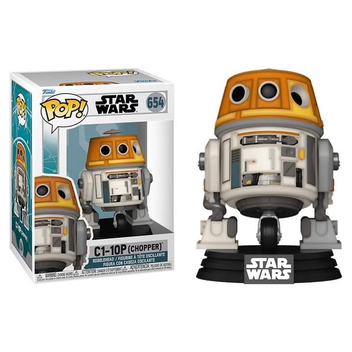 Funko Pop Ahsoka + Protector ToyBop - Figura Star Wars 9.5 cm