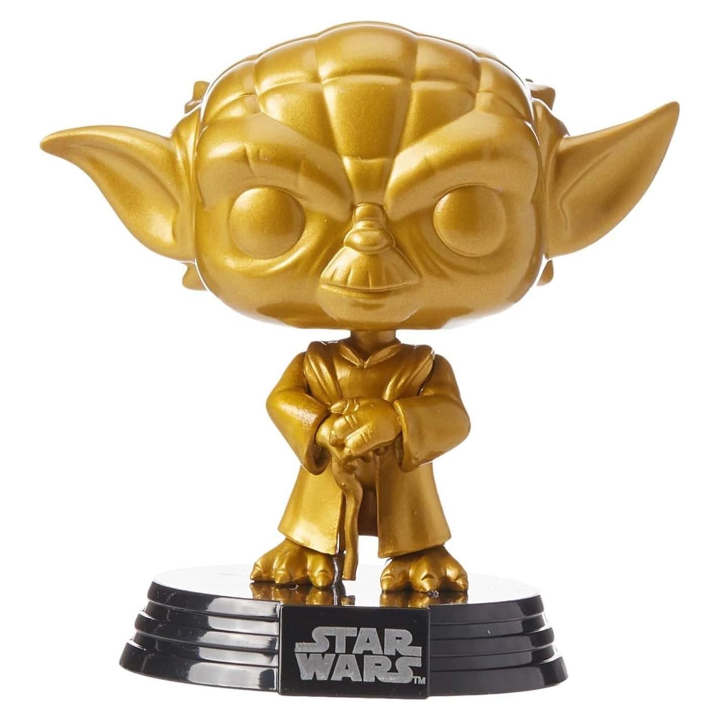Figura de Vinilo Funko POP Yoda Dorado 10.16 cm Star Wars