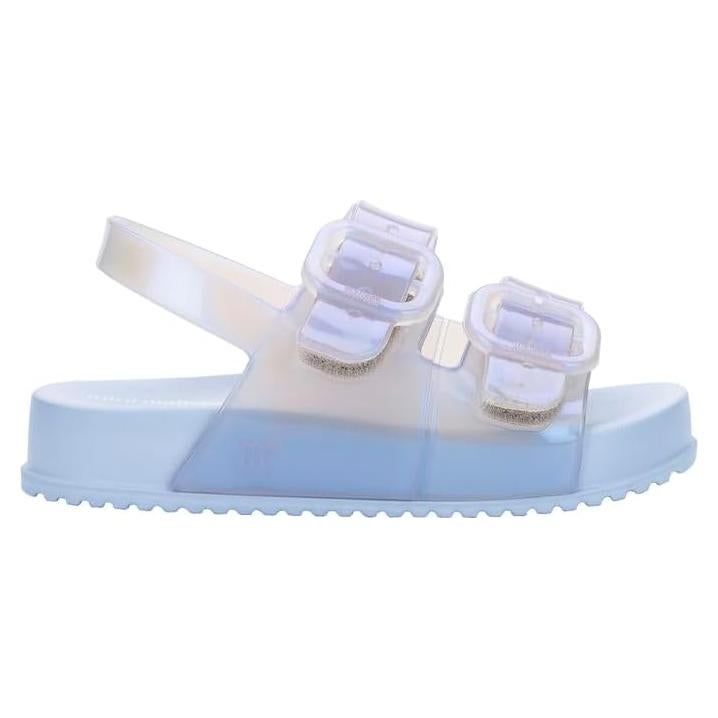 Sandalias Mini Melissa Cozy Jelly para Niños - Azul/Blanco
