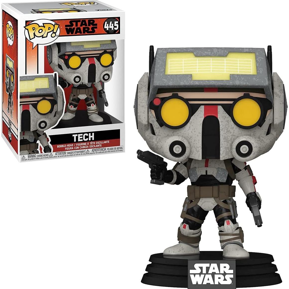 Funko Pop! Star Wars Bad Batch Tech 9.53 cm con Protector