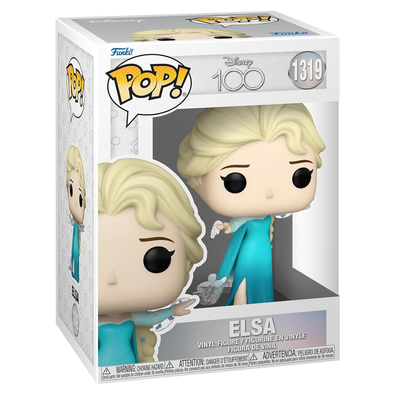 Figura de Vinilo Funko Pop! Disney 100 Elsa 10.16 cm