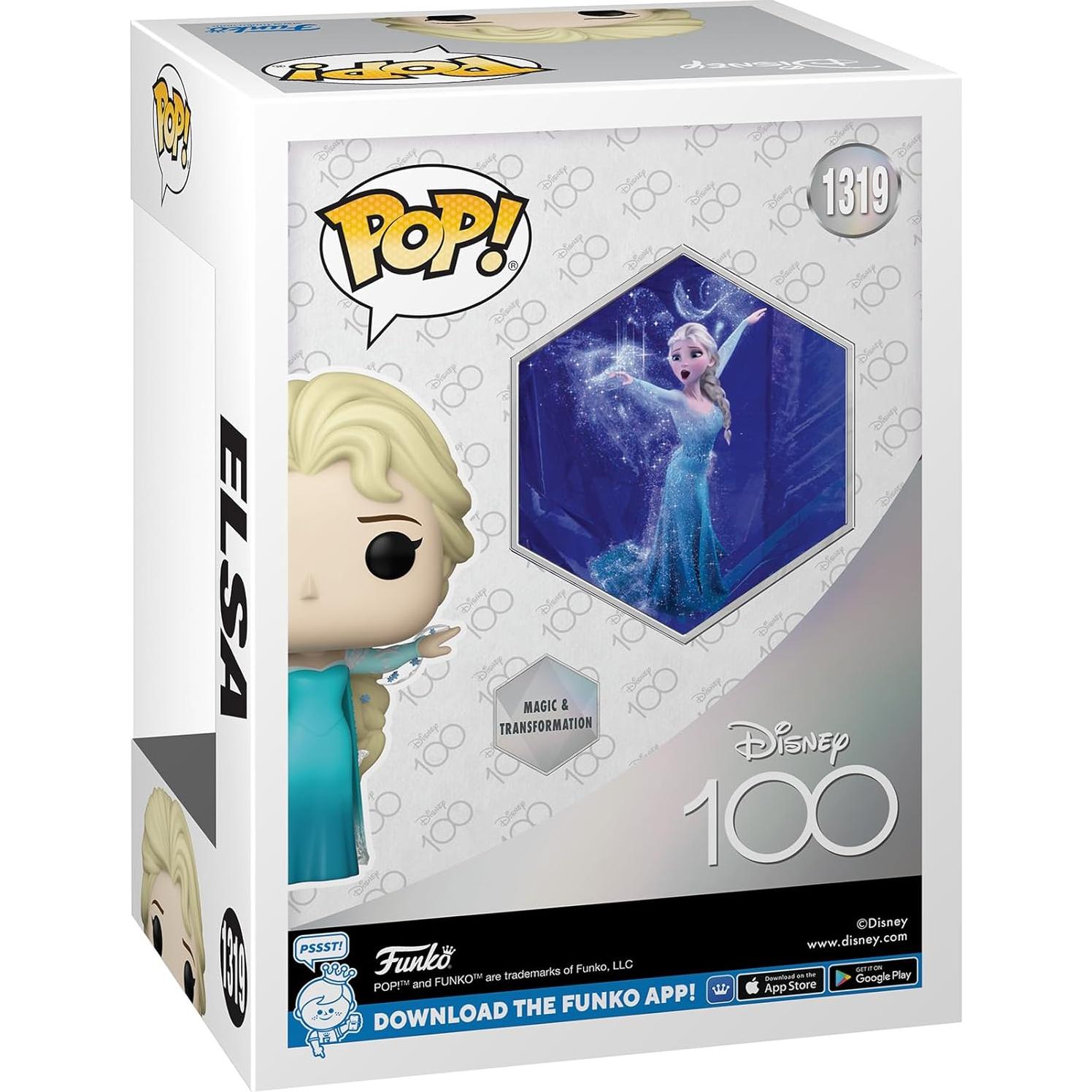 Figura de Vinilo Funko Pop! Disney 100 Elsa 10.16 cm