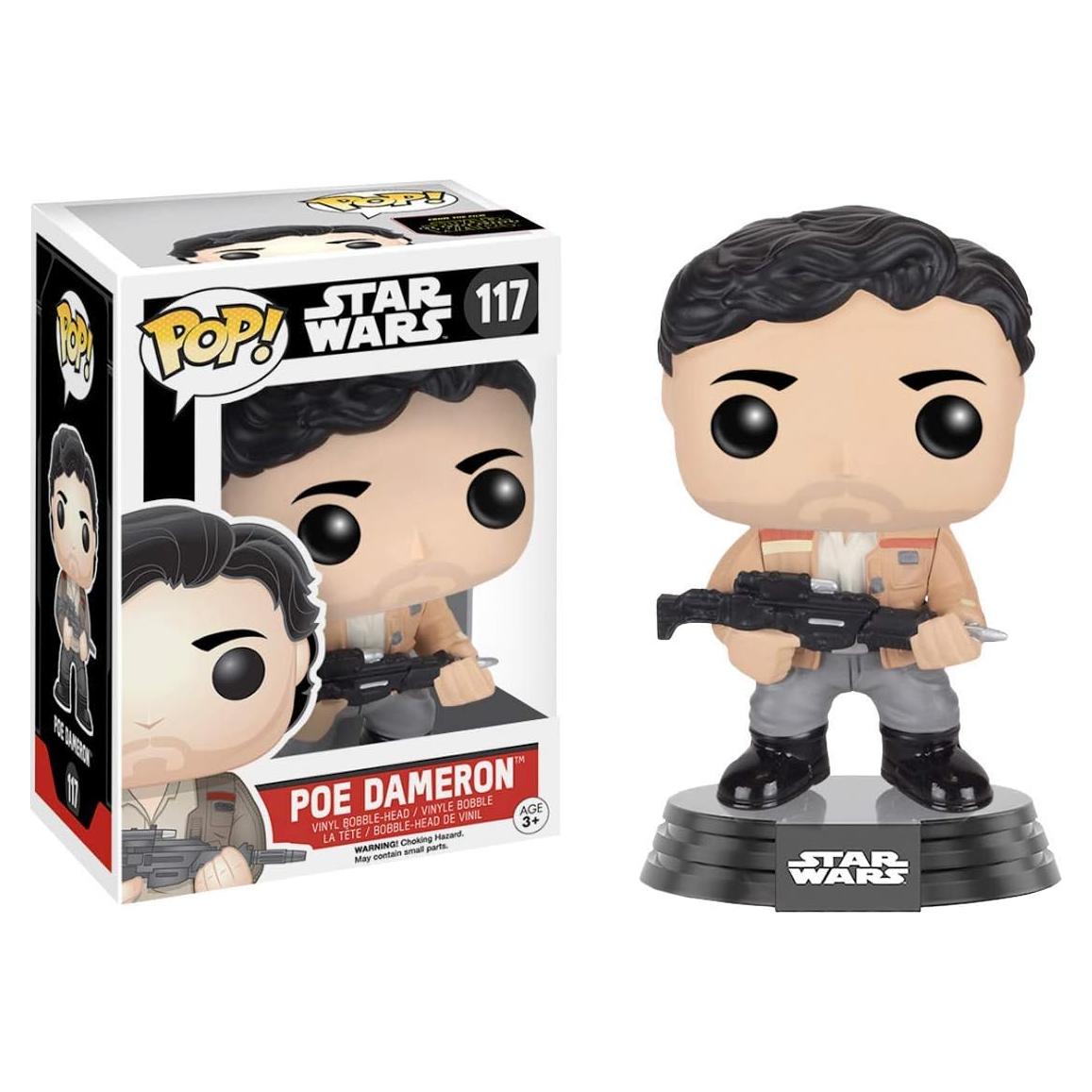 Figura Funko Pop! Star Wars Poe Dameron Resistencia 9 cm