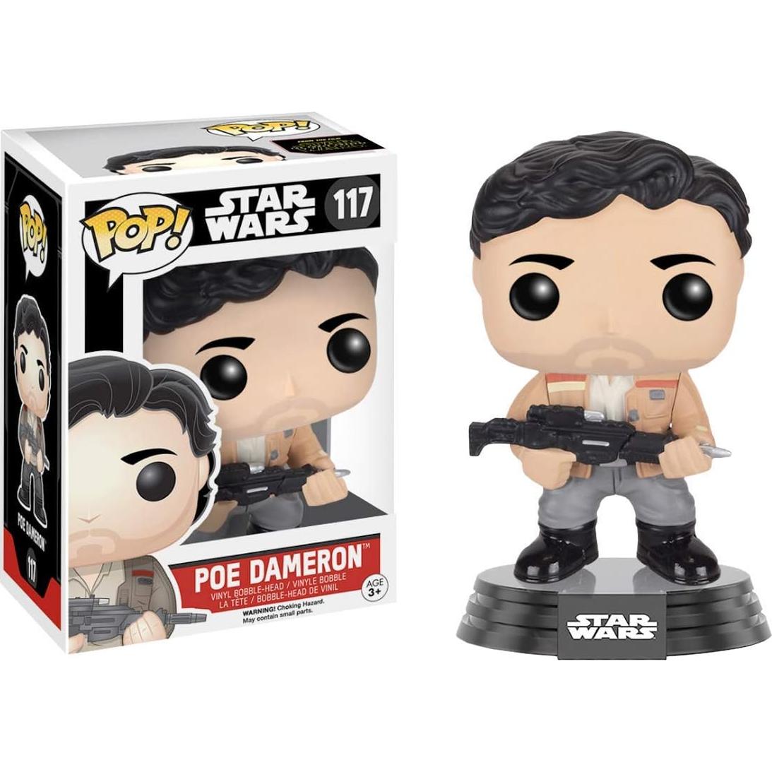 Figura Funko Pop! Star Wars Poe Dameron Resistencia 9 cm