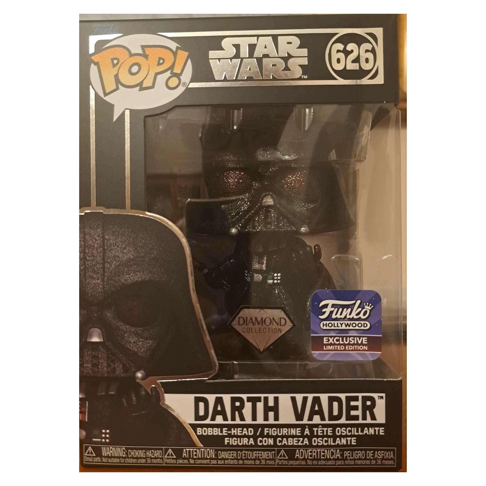 Funko Pop Darth Vader Diamante Exclusivo 238g 10x7.6x15.2cm