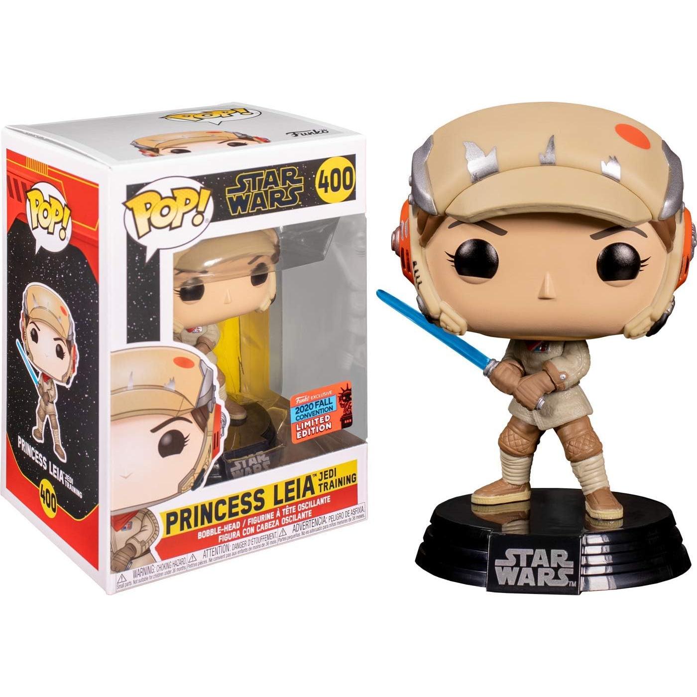 Funko Pop! Star Wars Princesa Leia Entrenamiento Jedi #400