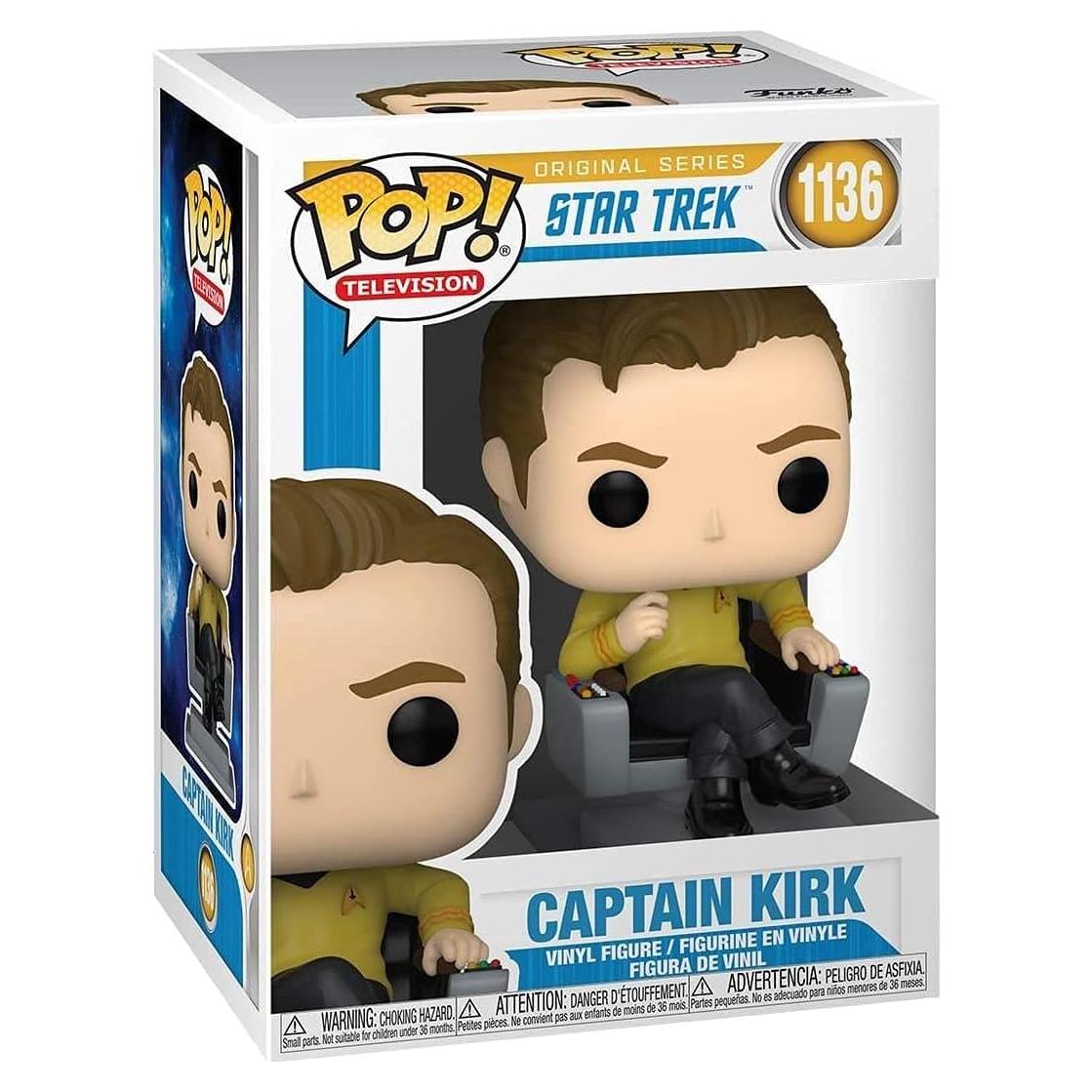Figura de Vinilo Funko Pop! Capitán Kirk Star Trek 11.4 cm