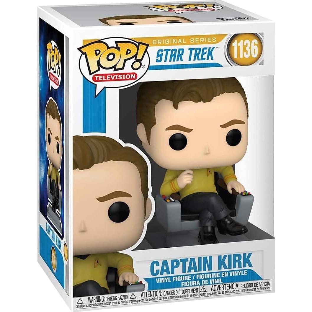 Figura de Vinilo Funko Pop! Capitán Kirk Star Trek 11.4 cm