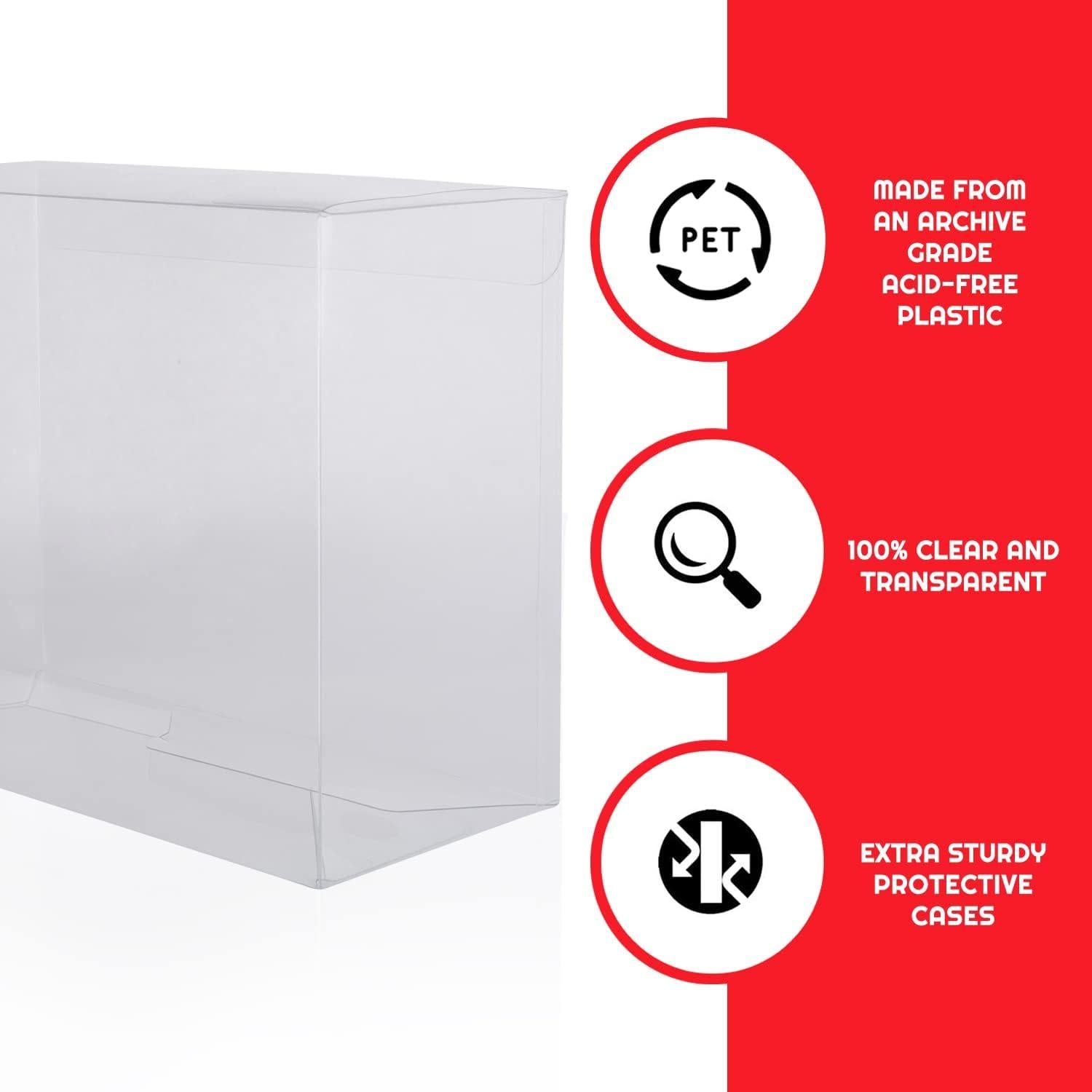 EVORETRO Funda Doble Protectora para Funko Pop - 10 Piezas