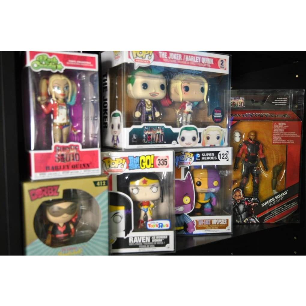 EVORETRO Funda Doble Protectora para Funko Pop - 10 Piezas