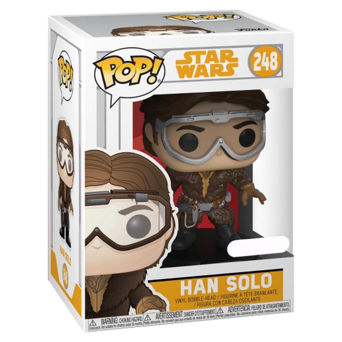 Funko Pop! Star Wars Han Solo #248 con Gafas 9.65 cm