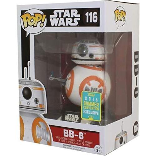Figura de Vinilo Pop Funko Star Wars BB-8 10cm Edición Especial