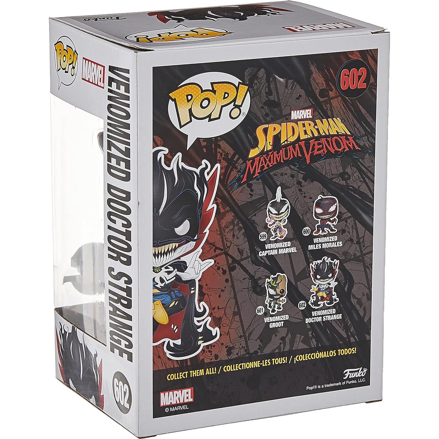 Funko Pop! Marvel Maximum Venom Dr. Strange Brilla en la Oscuridad