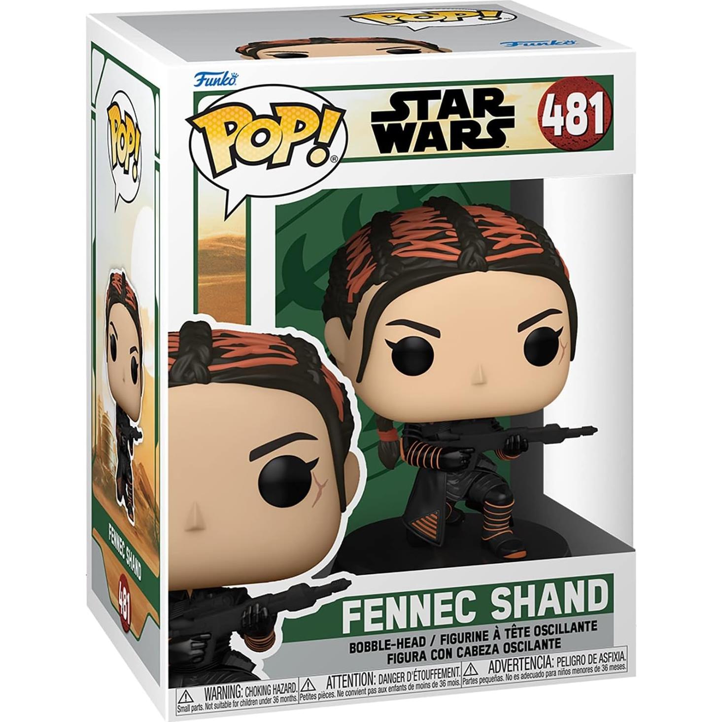 Figura de Vinilo Fennec Shand Pop! Funko Star Wars 9.5 cm