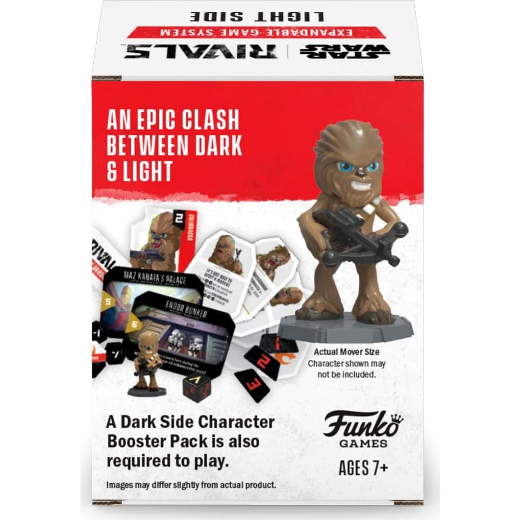 Juego de Cartas Funko Star Wars Rivals Lado Luminoso 2 Jugadores