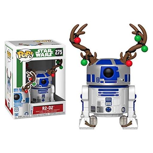 Figura Funko Pop! Star Wars Holiday R2-D2 + Protector ToyBop