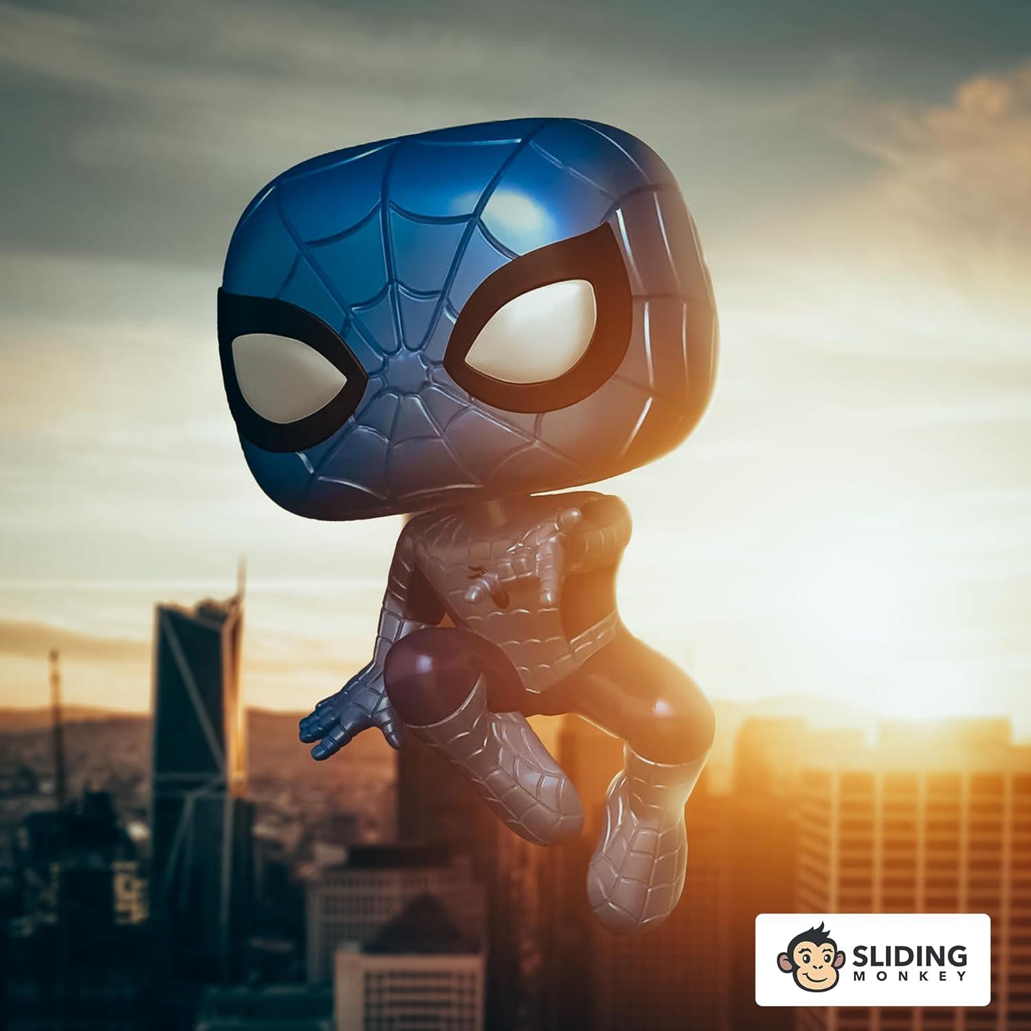 Funko Pop! Marvel Spider-Man Metálico 10.8cm Edición Especial