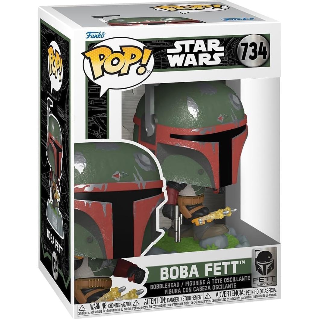 Figura de Vinilo Funko POP Boba Fett Star Wars 9.5 cm