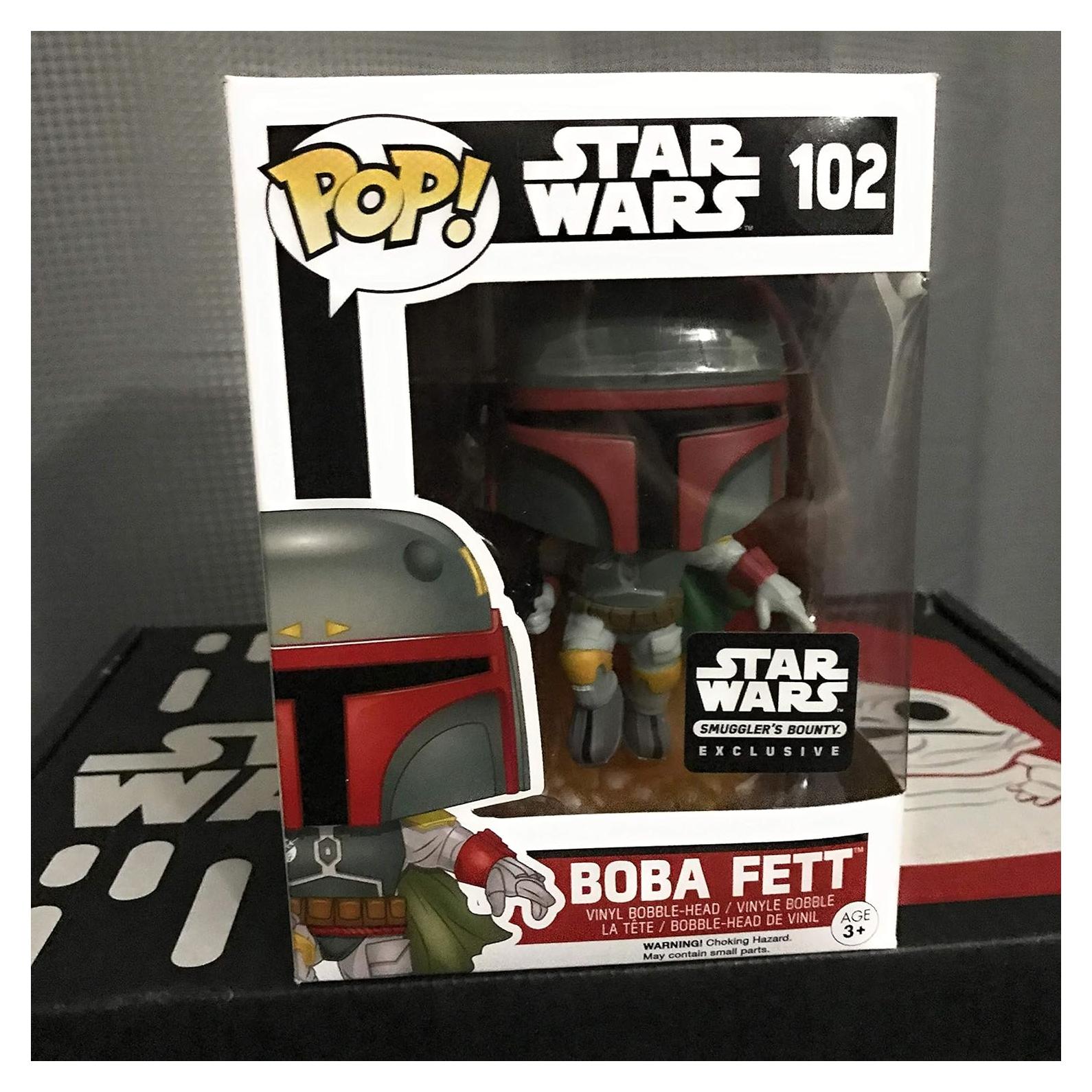 Figura de acción Funko POP Star Wars Boba Fett 10 cm