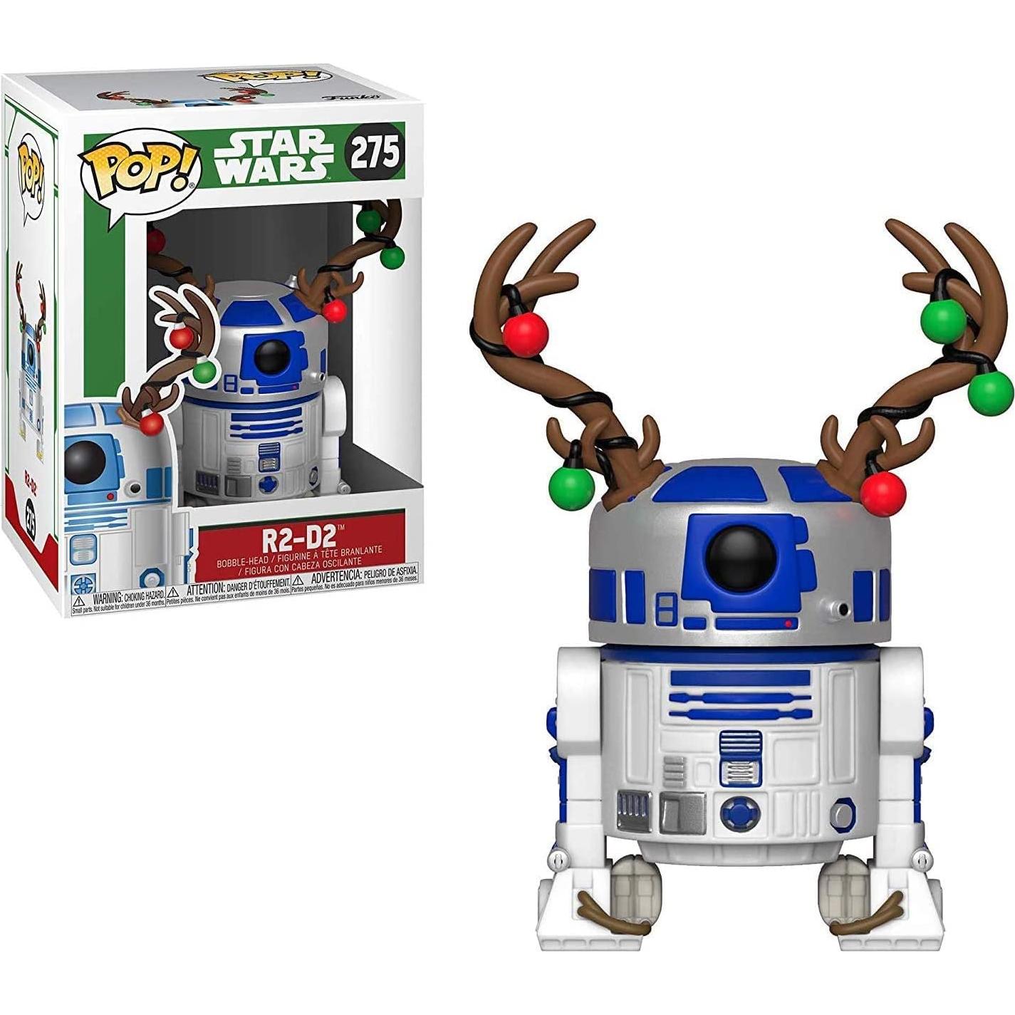 Funko Pop! R2-D2 con Astas Star Wars Vacaciones 9.5 cm