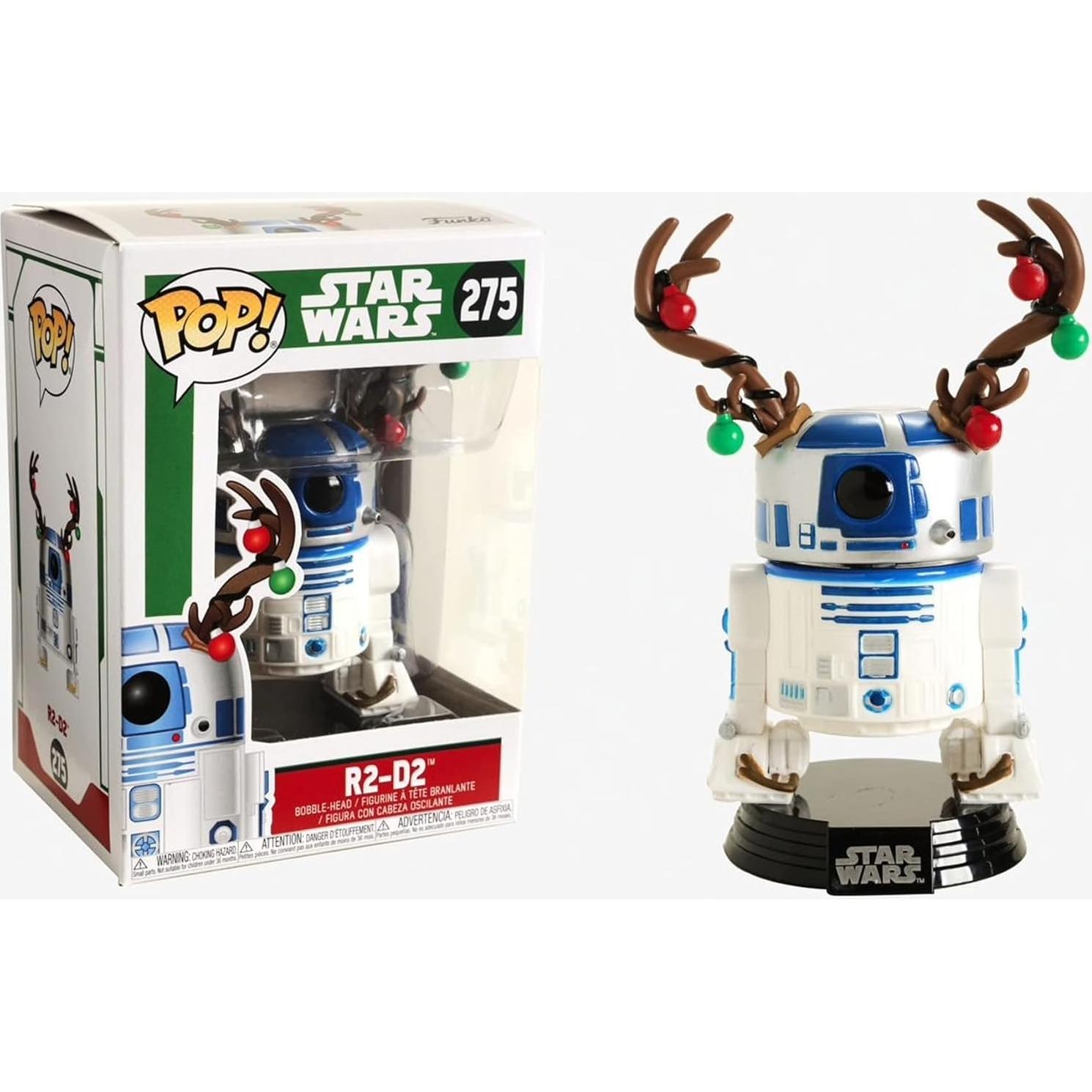 Funko Pop! R2-D2 con Astas Star Wars Vacaciones 9.5 cm