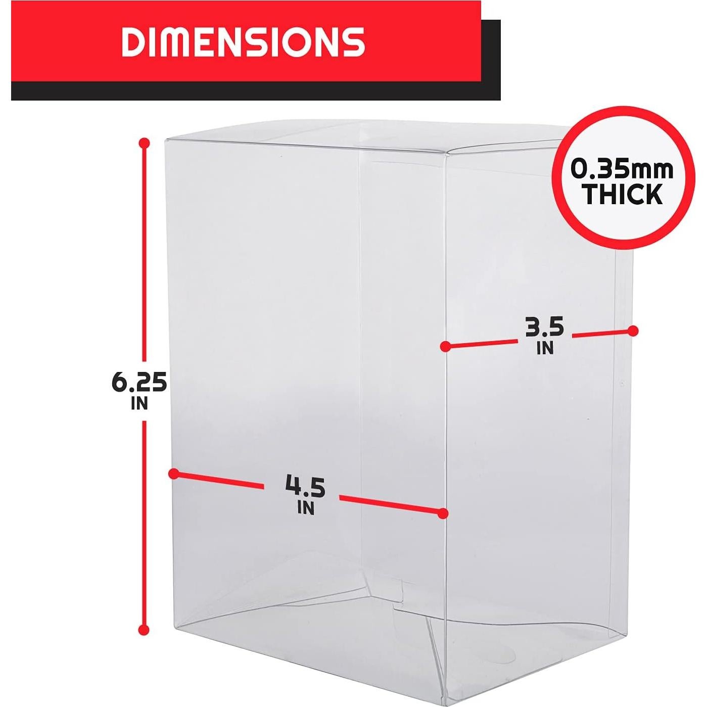 Paquete de 20 Fundas Protectoras para Funko Pop EVORETRO