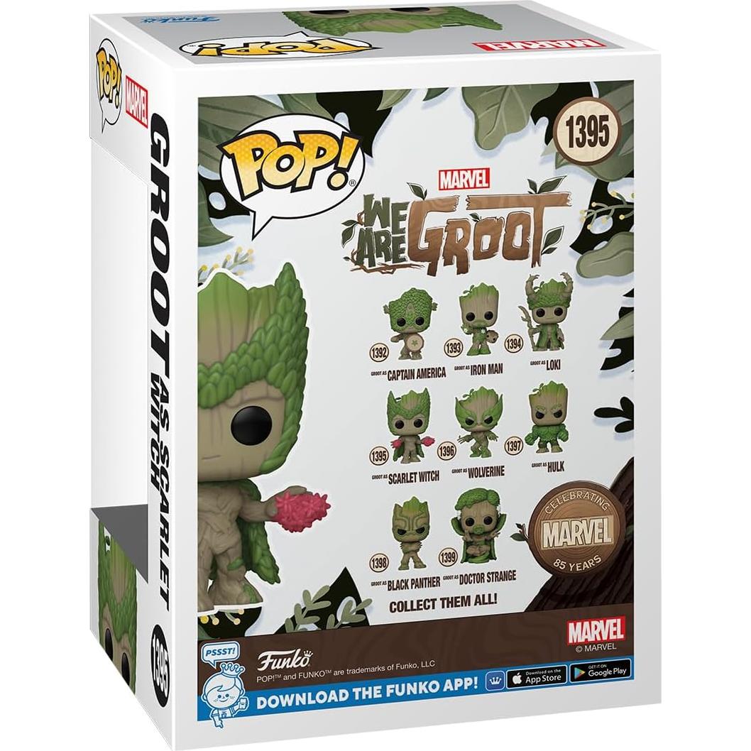 Figura Funko POP! Bruja Escarlata 8.4cm Marvel Coleccionable