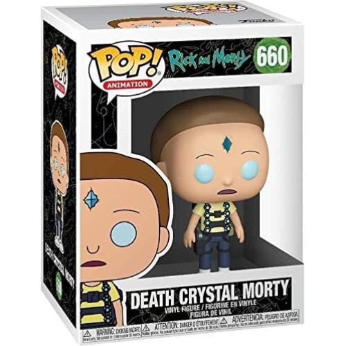 Funko Pop! Morty Cristal de Muerte 9.53 cm - Rick y Morty