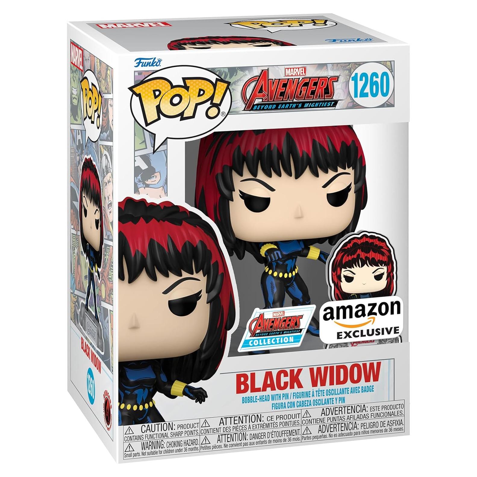 Funko Pop! Viuda Negra 60 Aniversario Marvel 11.8 cm