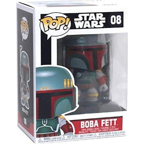 Funko Pop! Star Wars Boba Fett #08 Figura Vinilo 9.53 cm