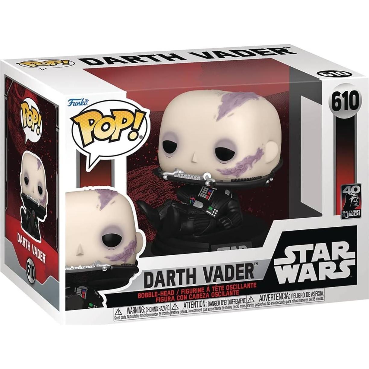 Figura de Vinilo Funko Star Wars Darth Vader 40 Aniversario