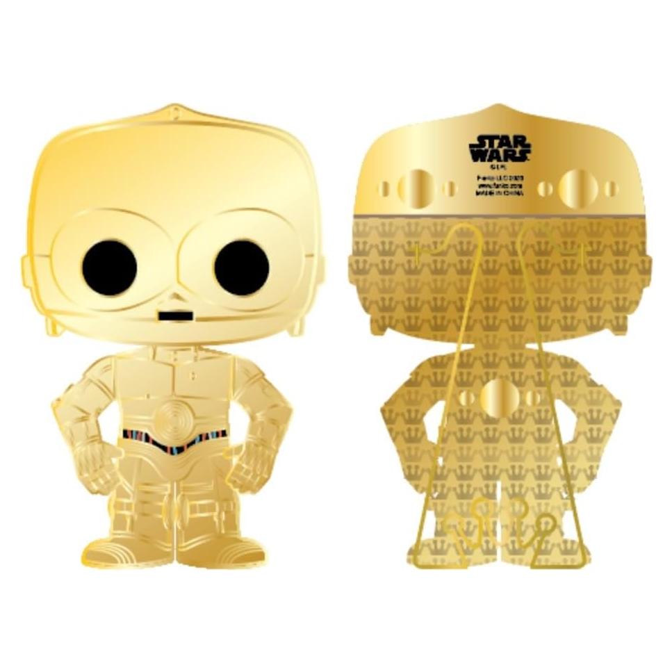 Funko STPP0010 LF Star Wars POP C3PO LRG Enamel PIN-JO