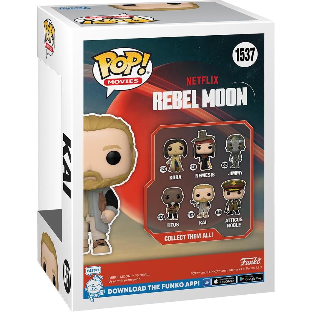 Funko POP! Rebel Moon - Figura de Vinilo Kai 9.5 cm