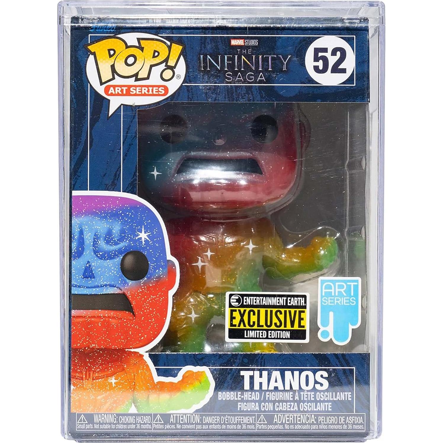 Figura de Vinilo Pop! Thanos Marvel Infinity Saga 14 cm