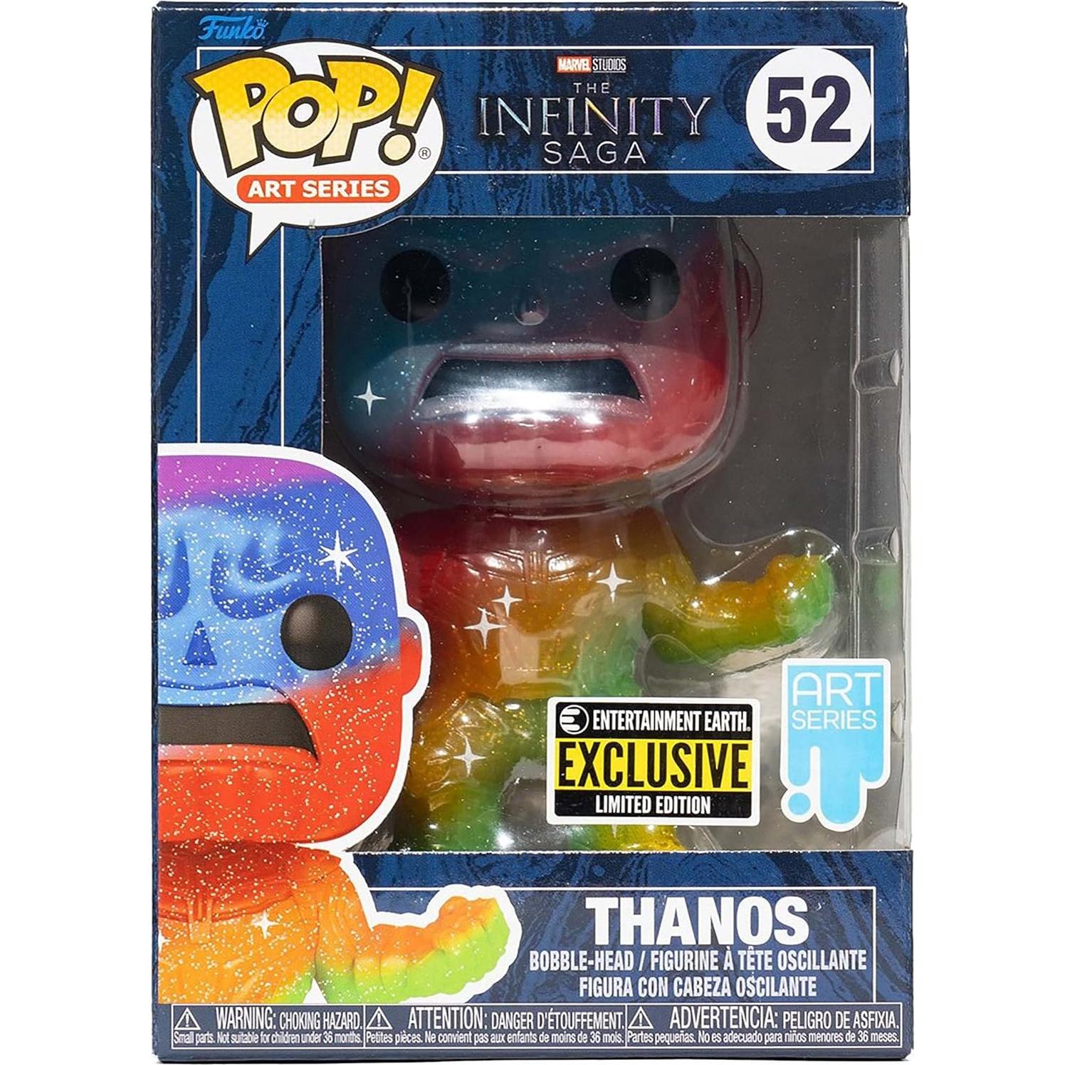 Figura de Vinilo Pop! Thanos Marvel Infinity Saga 14 cm