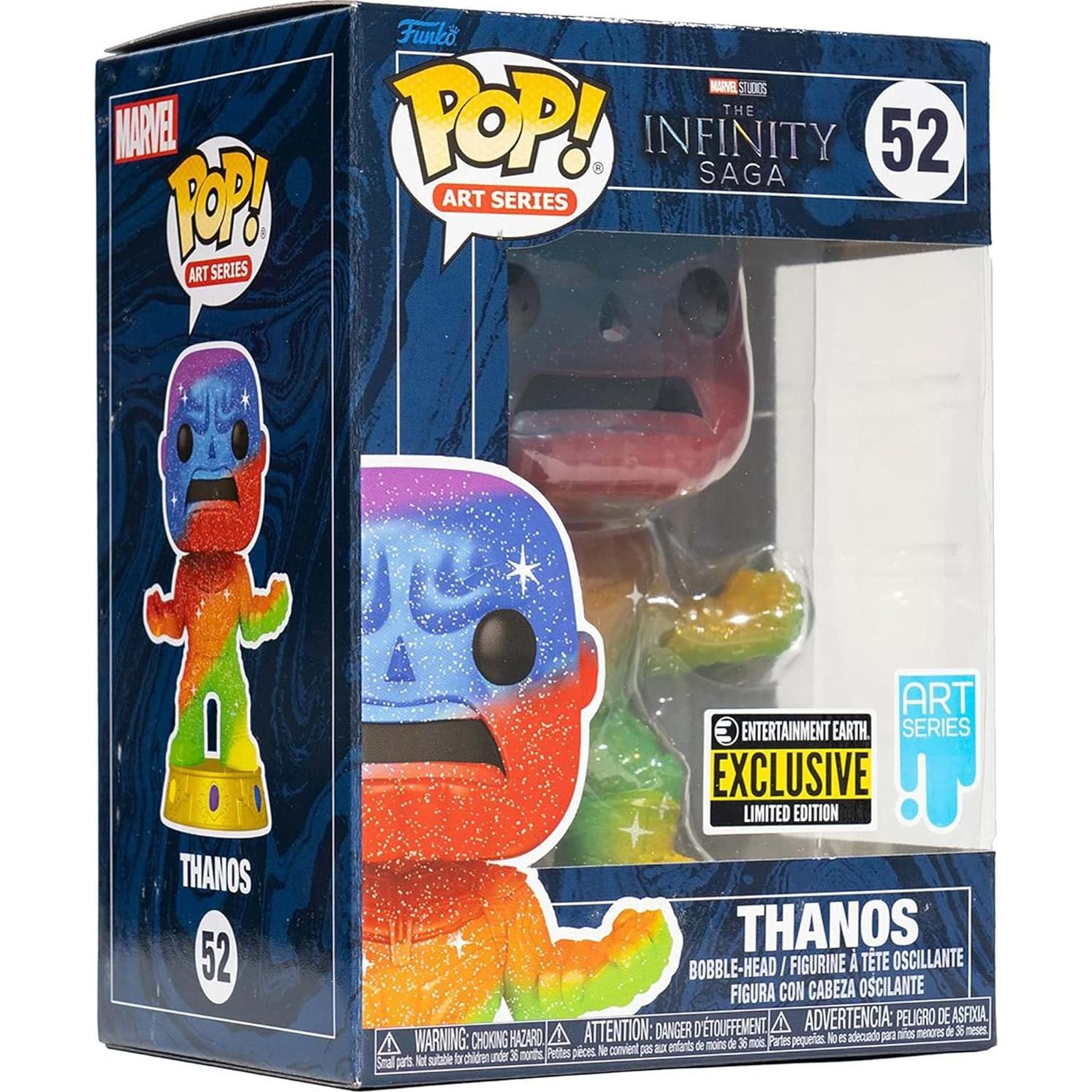 Figura de Vinilo Pop! Thanos Marvel Infinity Saga 14 cm