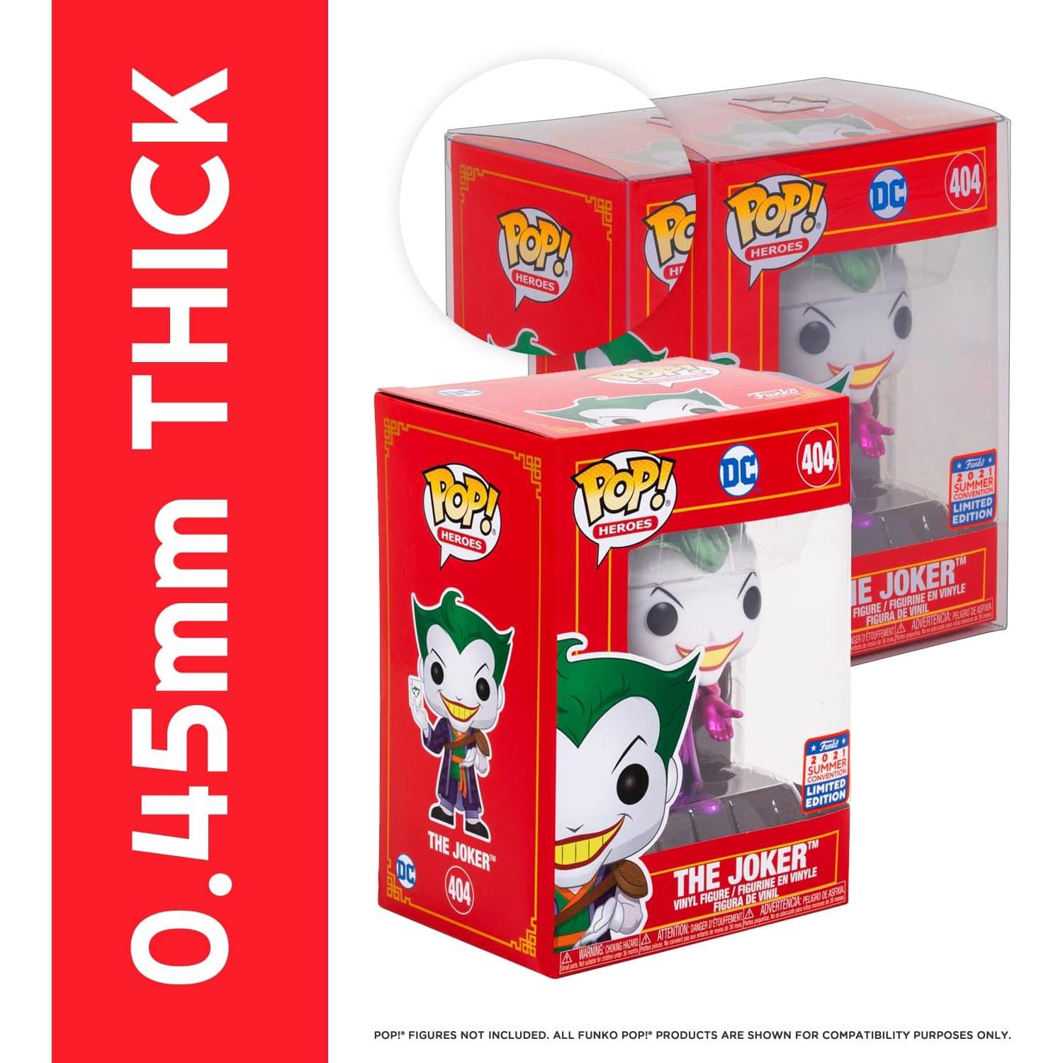 Paquete de 20 Protectores Funko Pop EVORETRO 11.43x8.89 cm