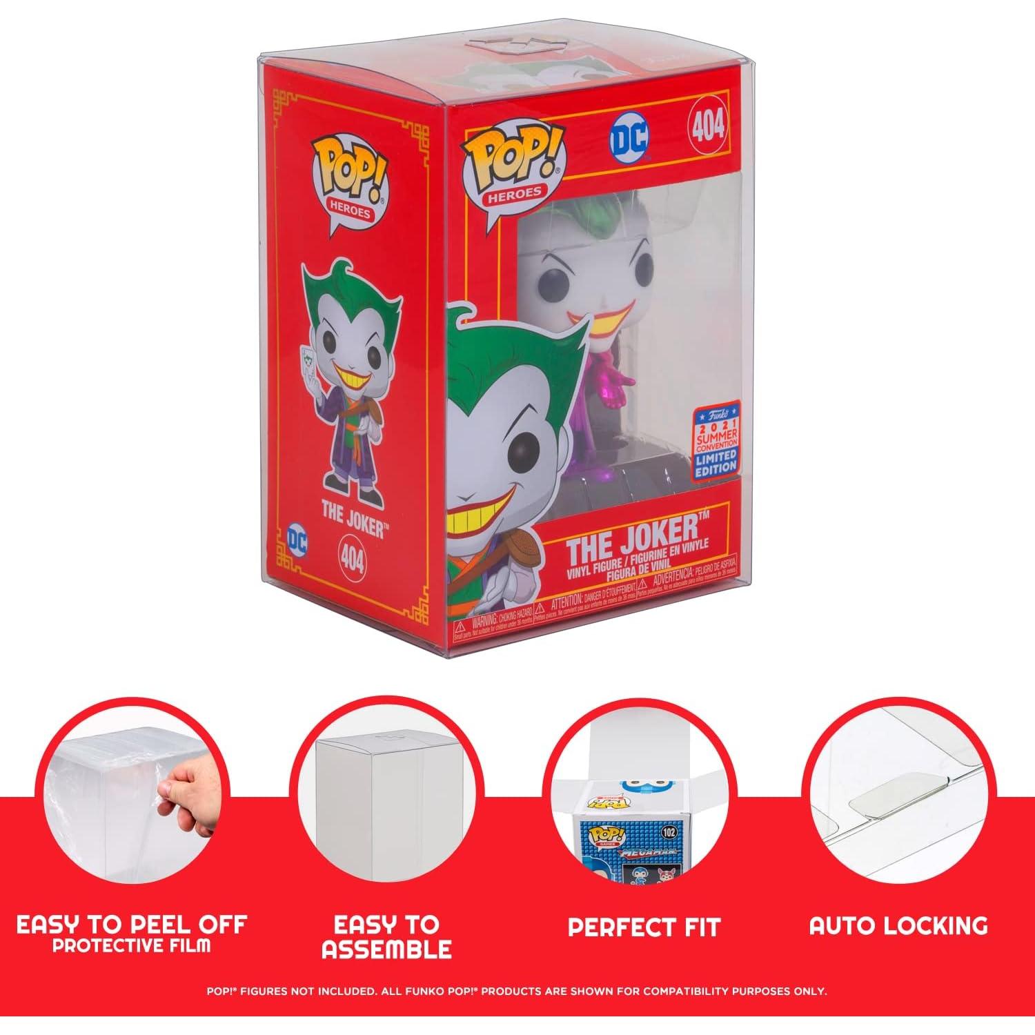 Paquete de 20 Protectores Funko Pop EVORETRO 11.43x8.89 cm
