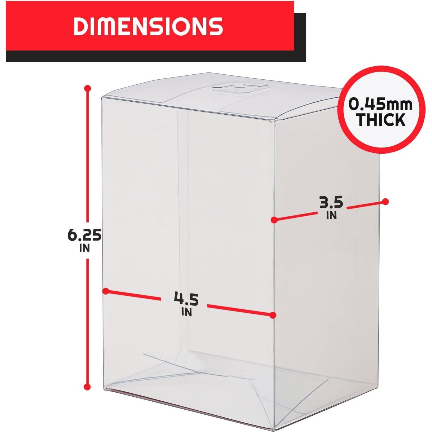 Paquete de 20 Protectores Funko Pop EVORETRO 11.43x8.89 cm