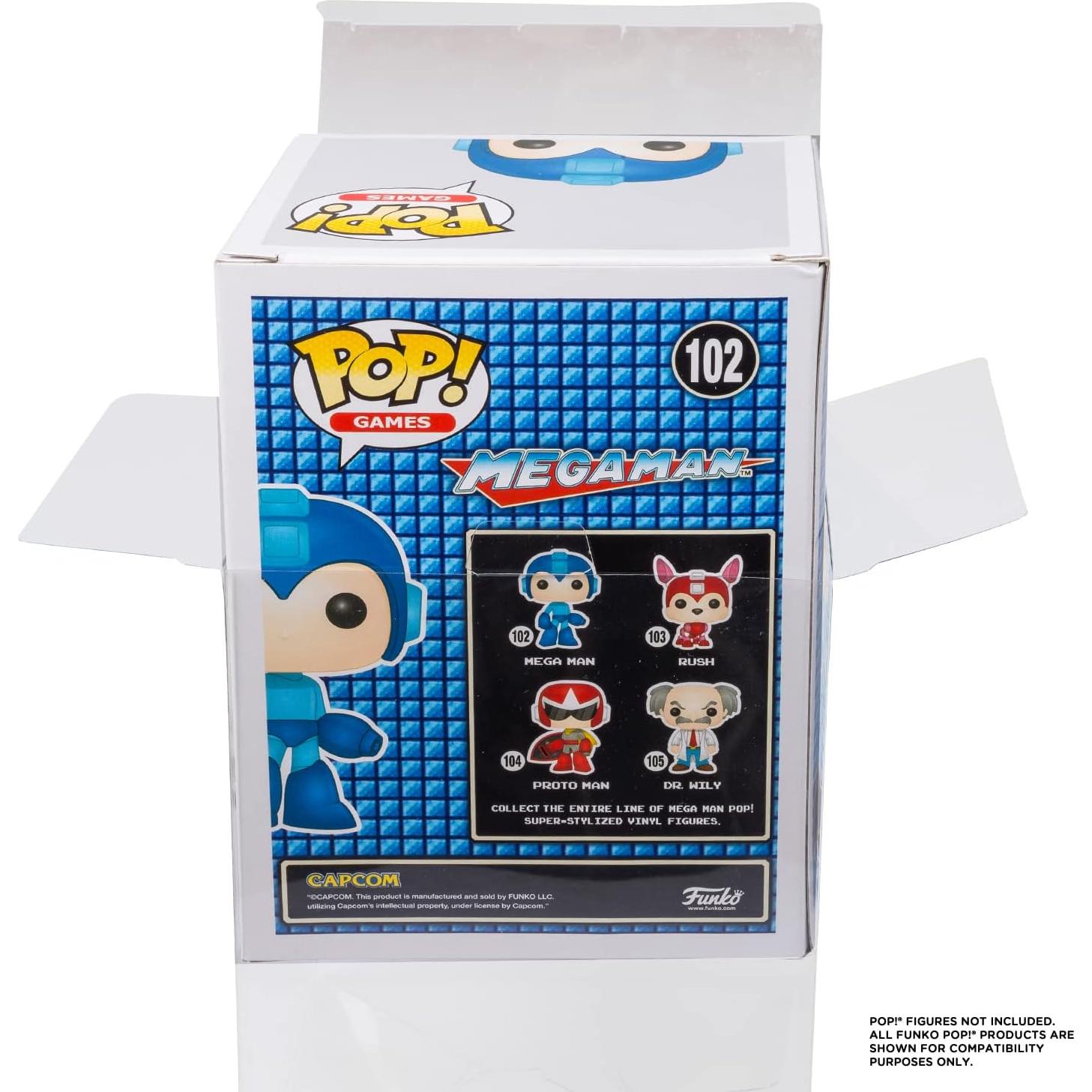 Paquete de 20 Protectores Funko Pop EVORETRO 11.43x8.89 cm