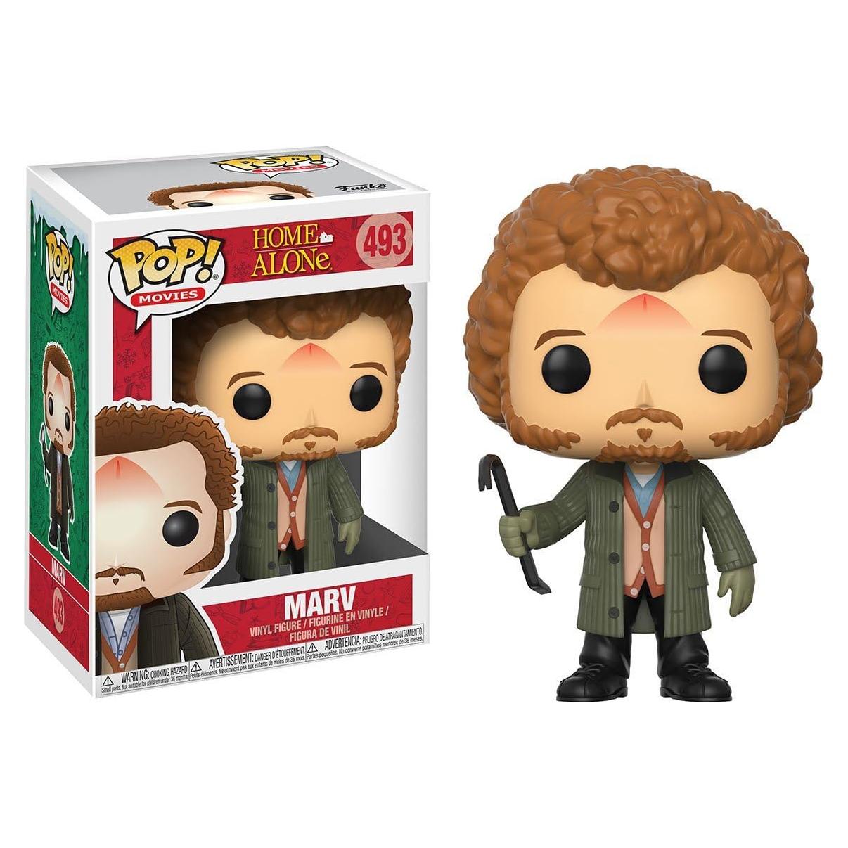 Figura de Vinilo Funko Marv Merchants Solo en Casa con Protector