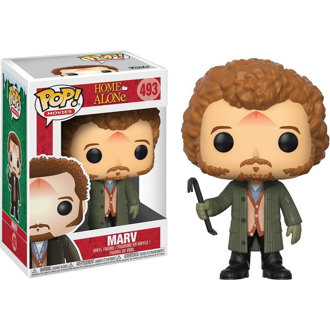 Figura de Vinilo Funko Marv Merchants Solo en Casa con Protector