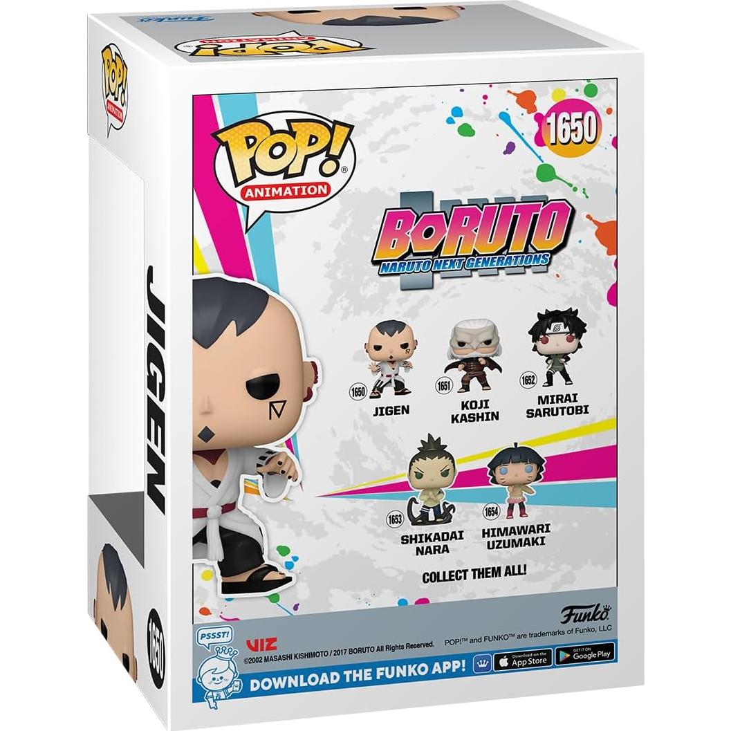 Figura de Vinilo Funko Pop! Jigen - Boruto: Naruto Next Generations - 9.8 cm