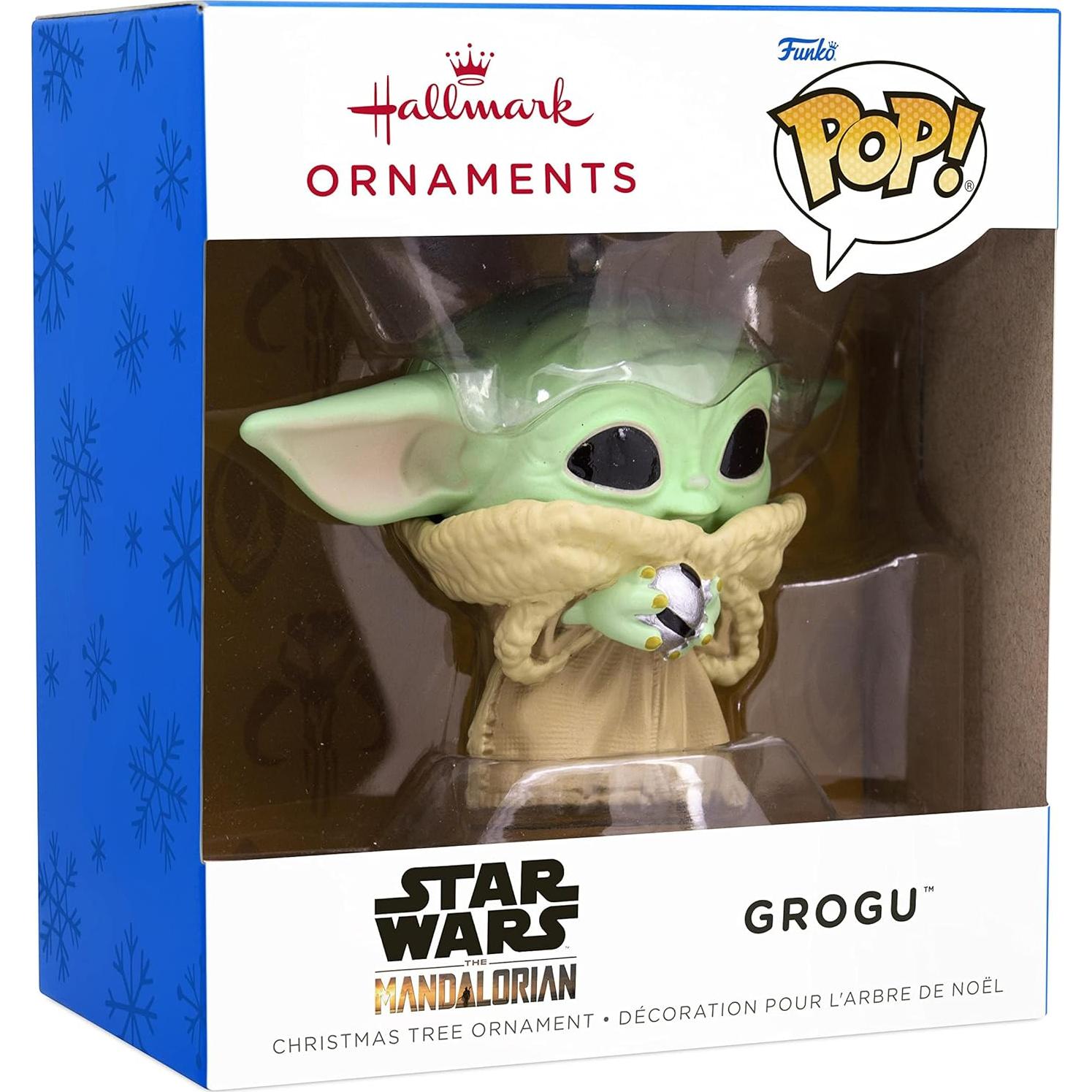 Adorno Navideño Hallmark Grogu Funko POP! 10.8x6.4x4.4 cm