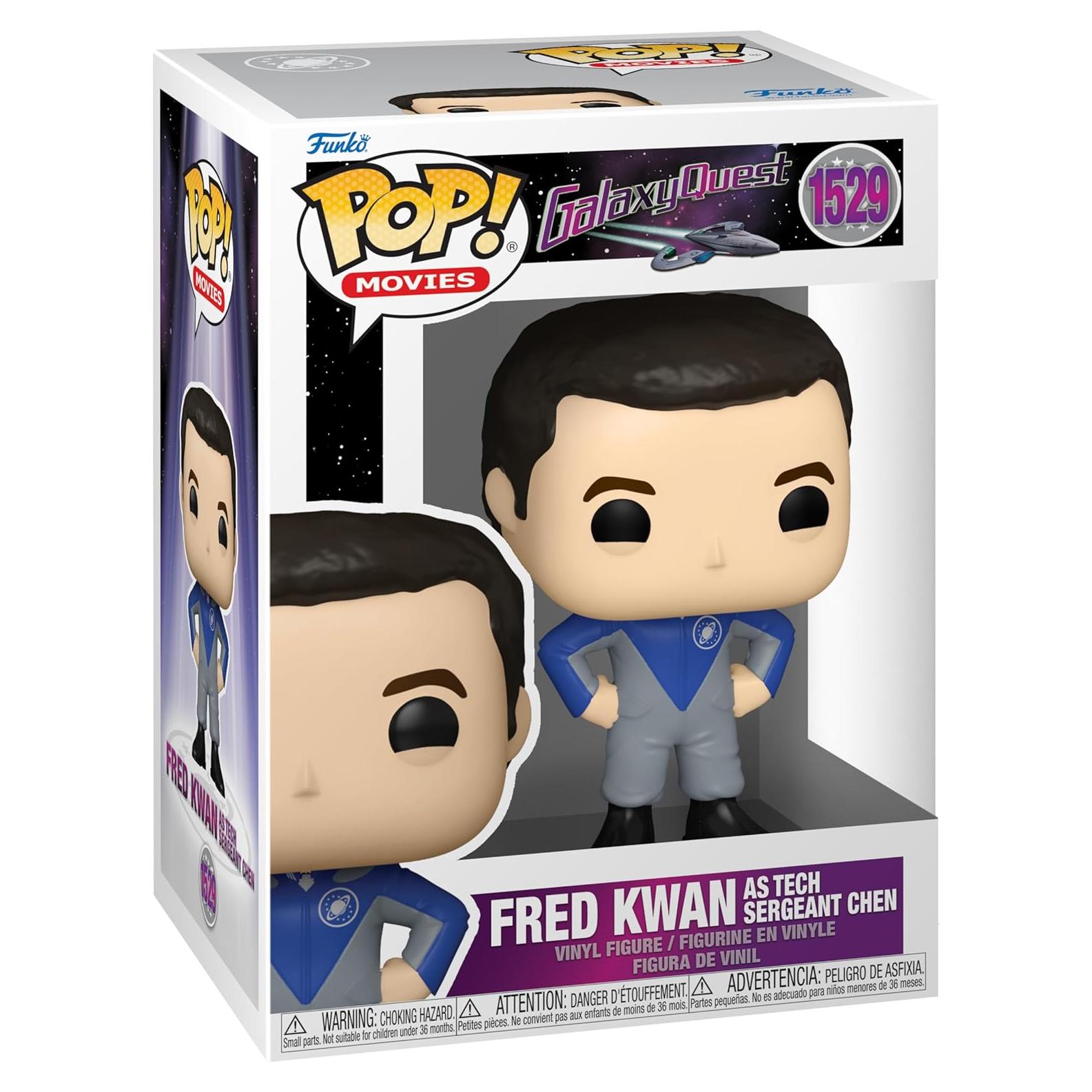 Figura Funko Pop! Galaxy Quest - Fred Kwan Sargento Chen 10 cm