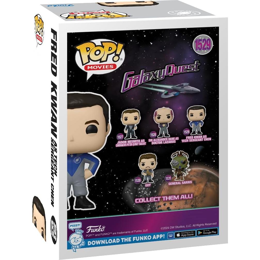 Figura Funko Pop! Galaxy Quest - Fred Kwan Sargento Chen 10 cm