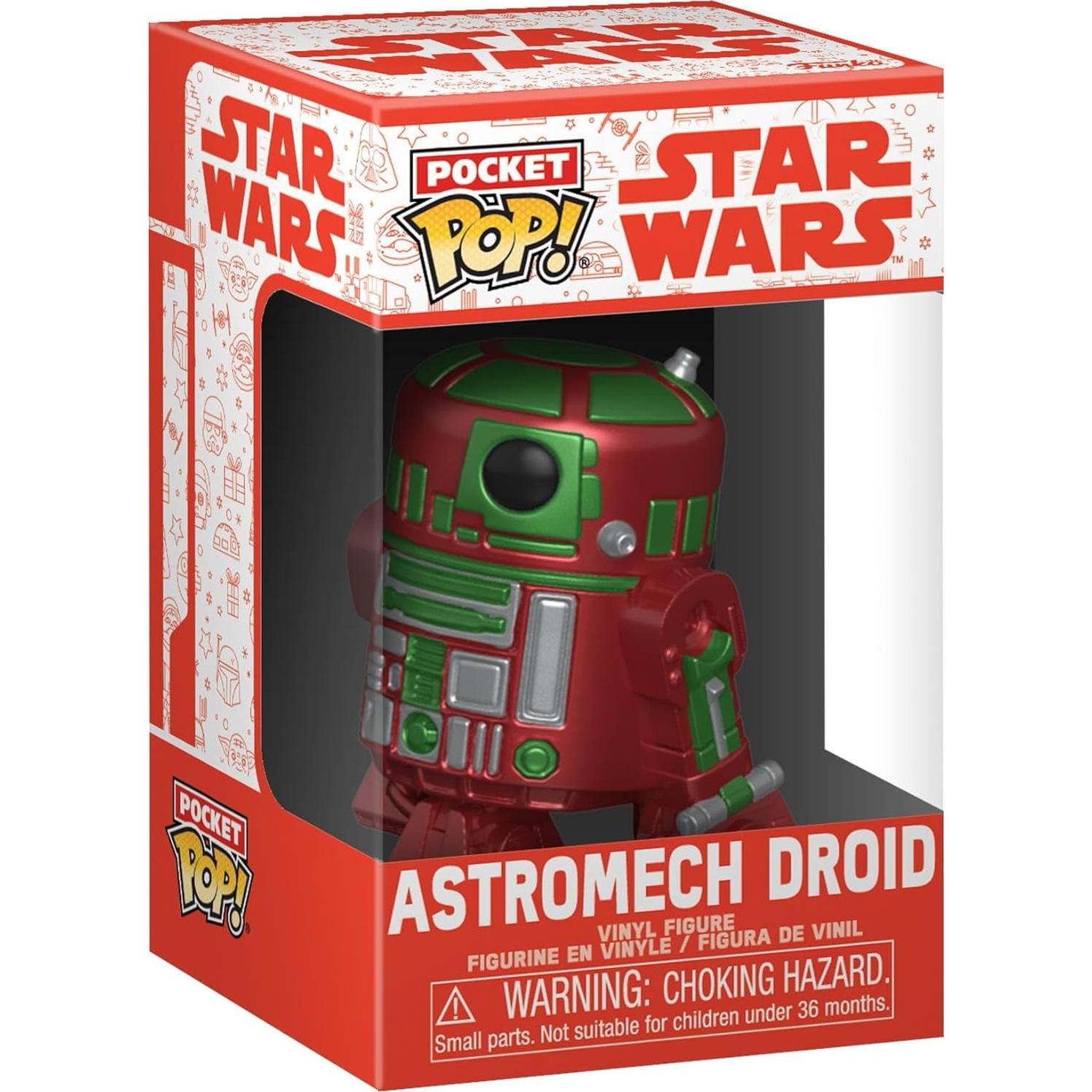 Camiseta Extra Grande Funko Star Wars R2D2 + Minifigura