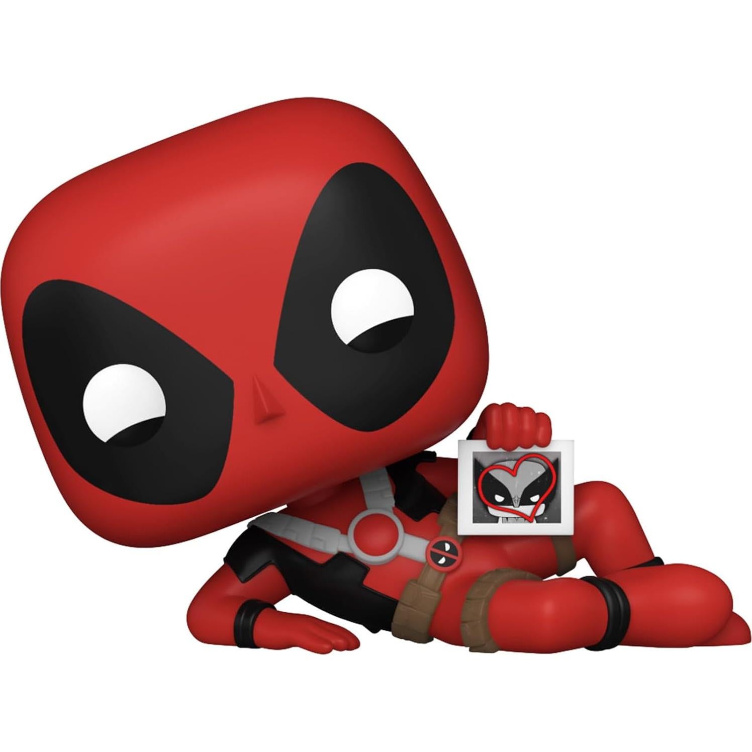 Figura de Vinilo Pop! Deadpool Corazones Wolverine Funko 9.5 cm