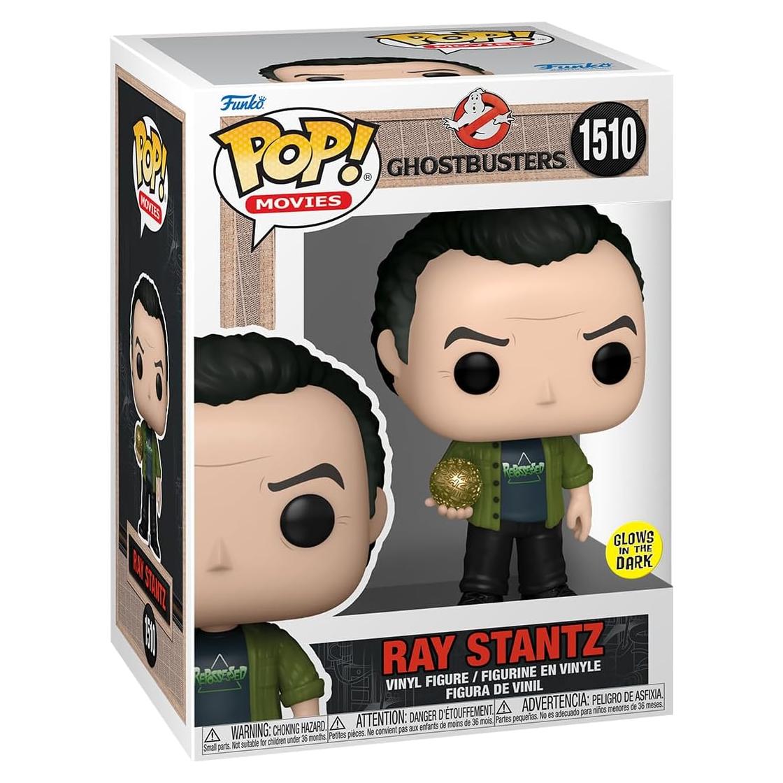 Funko POP! Cazafantasmas Ray Stantz - Brilla en la Oscuridad - 10 cm